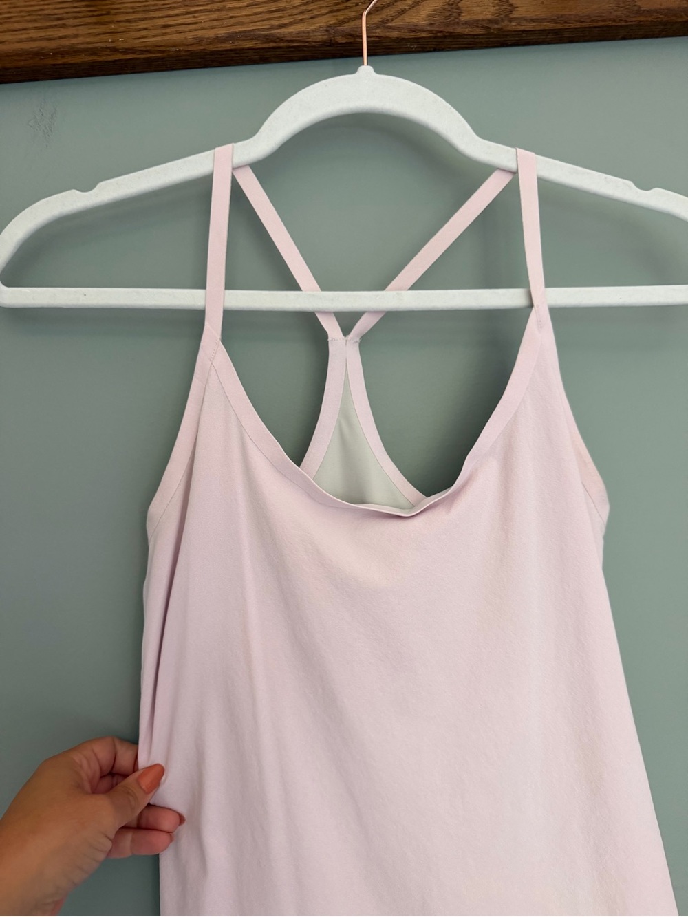 Outdoor Voices Light Pink Spaghetti Strap Athletic Tennis Mini Dress - Picture 5 of 14